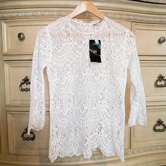 Zara Tops - Zara lace top